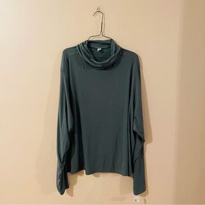 NWT Sage Green Cowl Neckline Knit Top